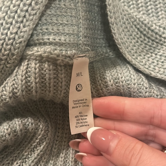Lululemon Cashlu Sweater Wrap Knitted Cardigan - Picture 14 of 17